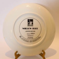 Erté " Willow Tree" Sevenarts Porcelain Collector Plate Romain de Tirtoff 1990
