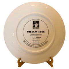 Erté " Willow Tree" Sevenarts Porcelain Collector Plate Romain de Tirtoff 1990