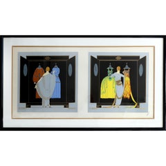Erte's "Le Choix Du Soir" Signed and Numbered 114/300