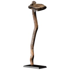ERthnic Design-Japanese hard Wood Nyoi (Sceptre) with black rock finish.