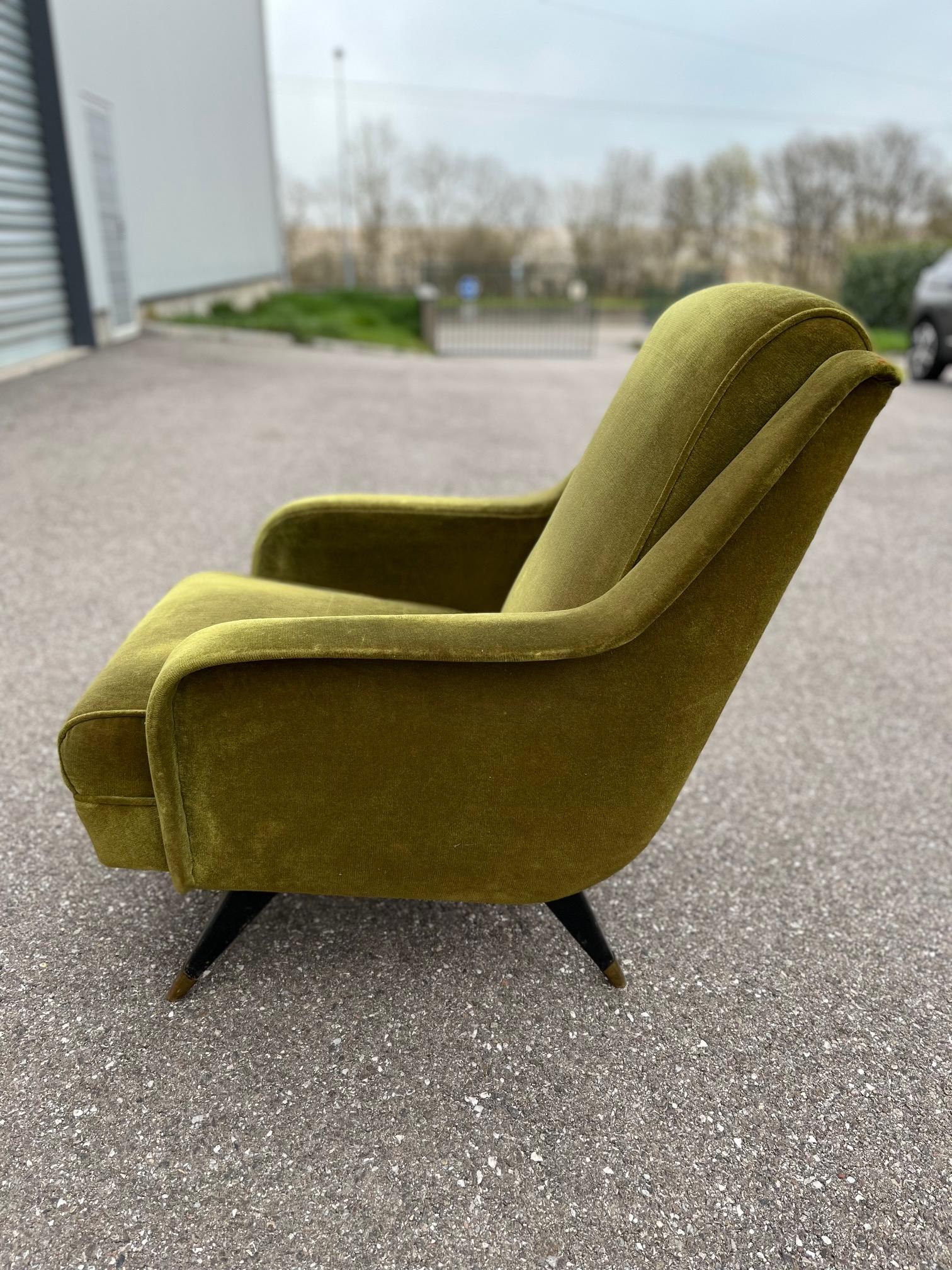 Brass Erton Armchair from the 1950's