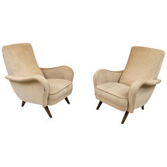 Erton, Pair of Vintage Armchairs, circa 1950