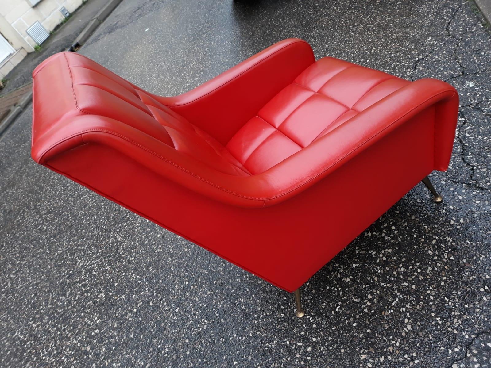 Métal Erton, paire de fauteuils vintage, vers 1950, entièrement d'origine en vente