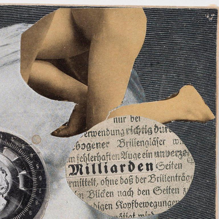 Kapitalist (Dada), Mixed Media Art, von Erwin Blumenfeld