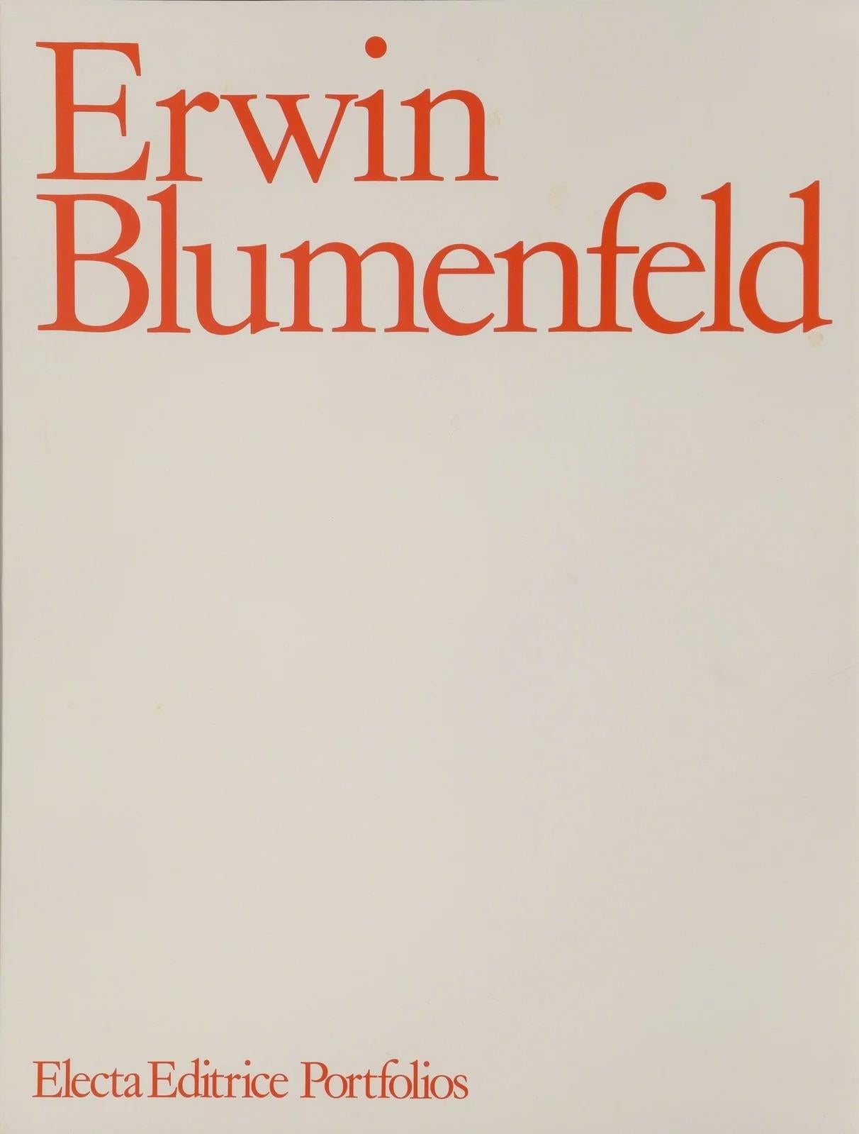 Blumenfeld, Composición, Erwin Blumenfeld, Carteras Electa Editrice (después) en venta 4