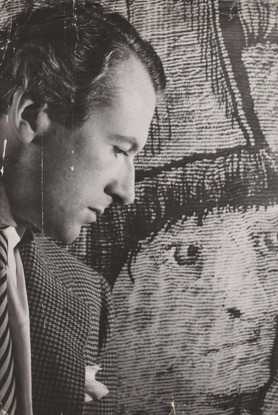 Portrait of Cecil Beaton, 1938 by Erwin Blumenfeld - Black & White Photograph