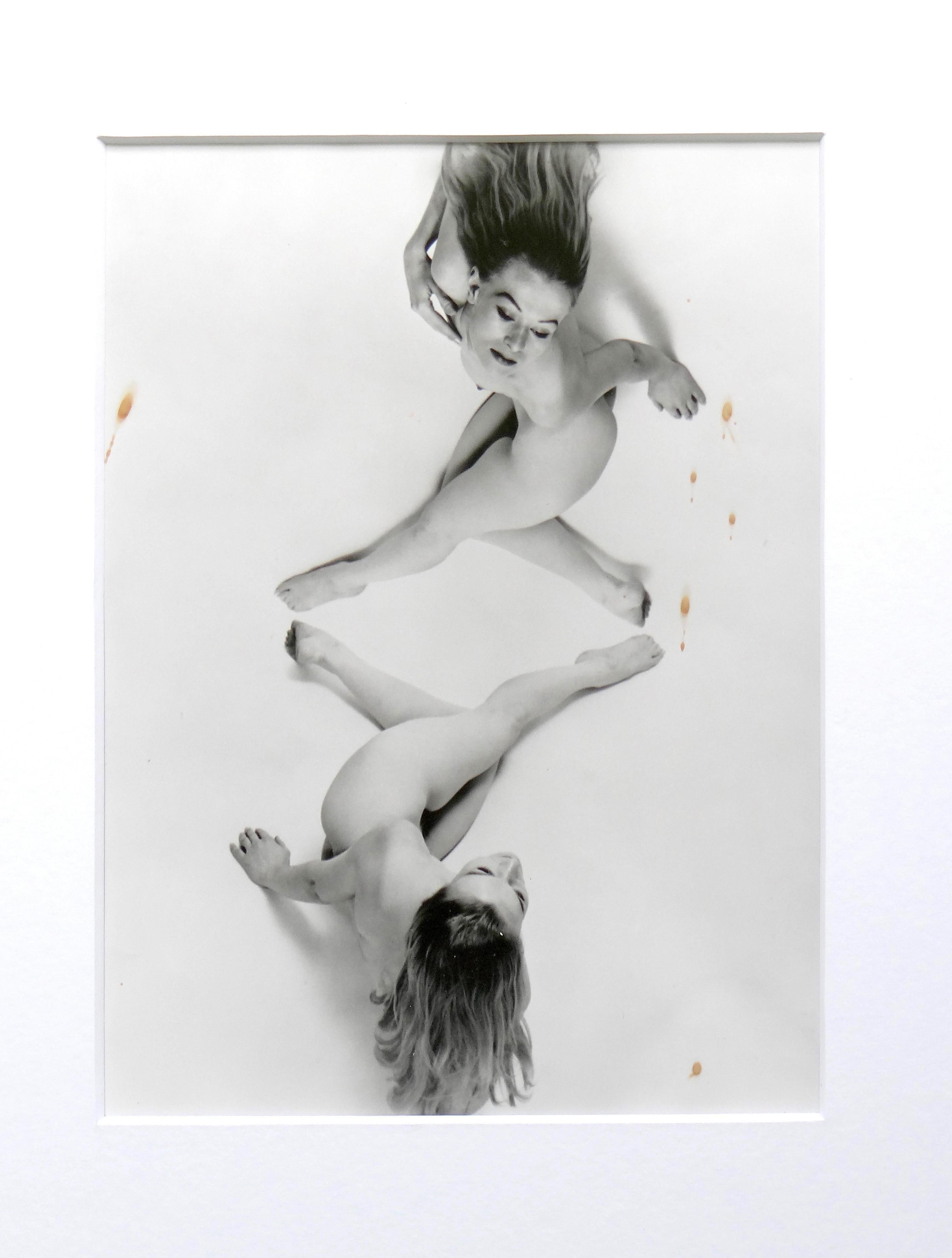 Erwin Blumenfeld Nude Photograph - Untitled, New York. Framed 
