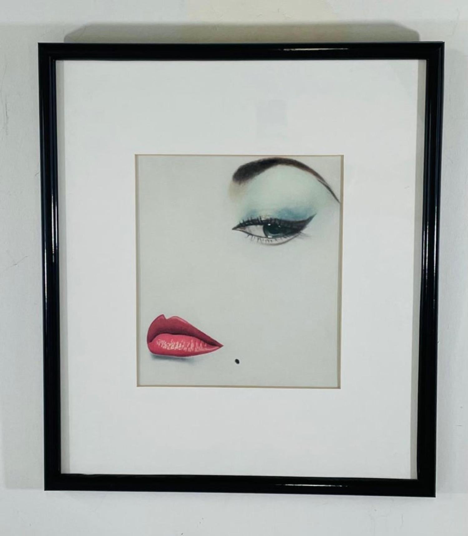 Offset-Lithographie „Oeil de Biche“ von Erwin Blumenfeld für Auge im Angebot 1