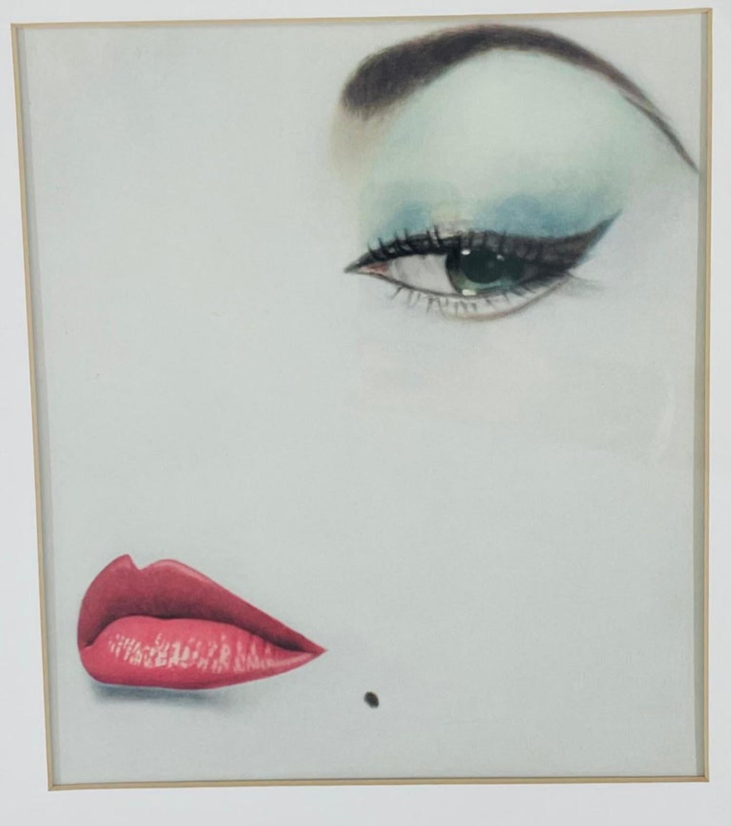 Offset-Lithographie „Oeil de Biche“ von Erwin Blumenfeld für Auge im Angebot 3