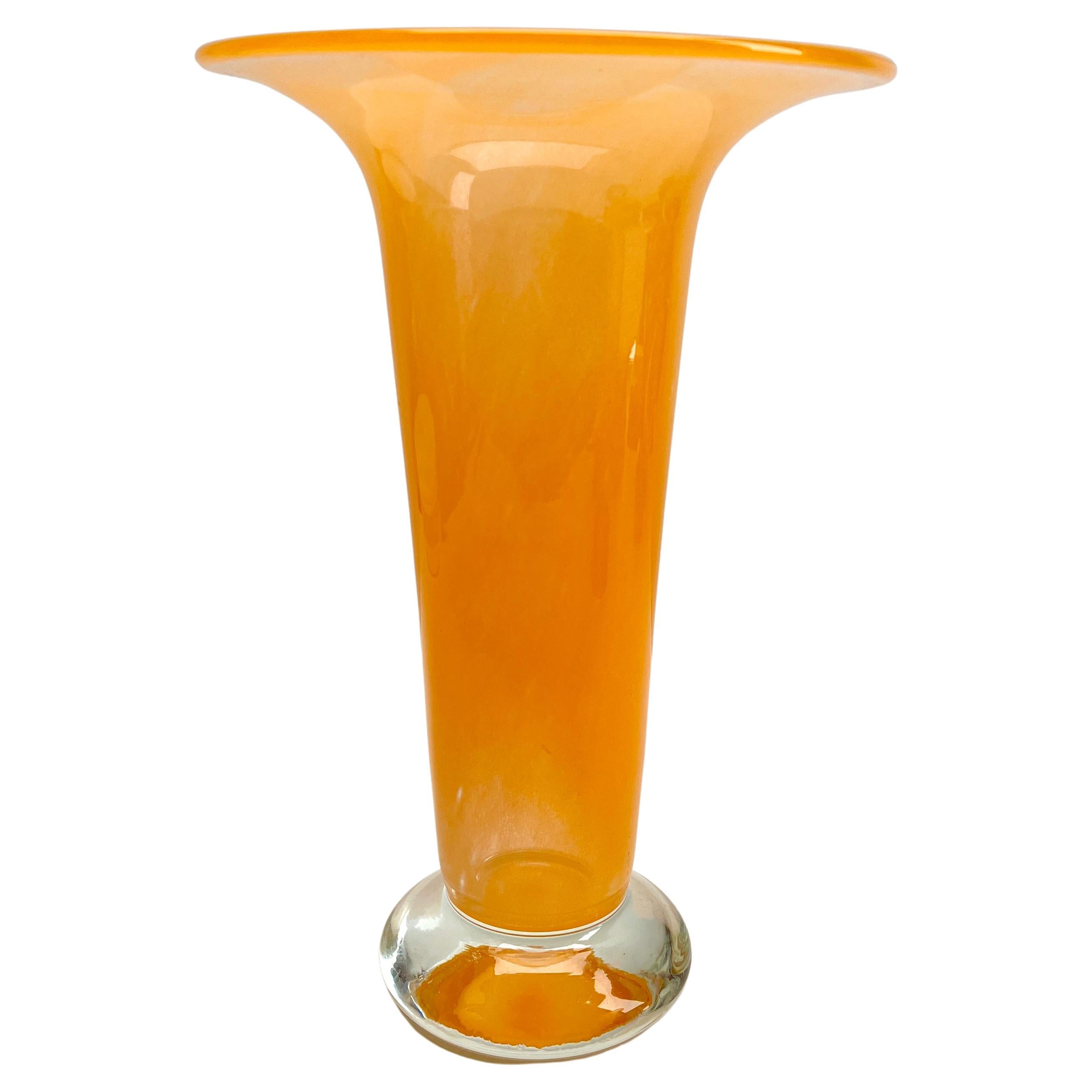 Erwin Eisch Art Glass Vase, Germany, 1950s For Sale