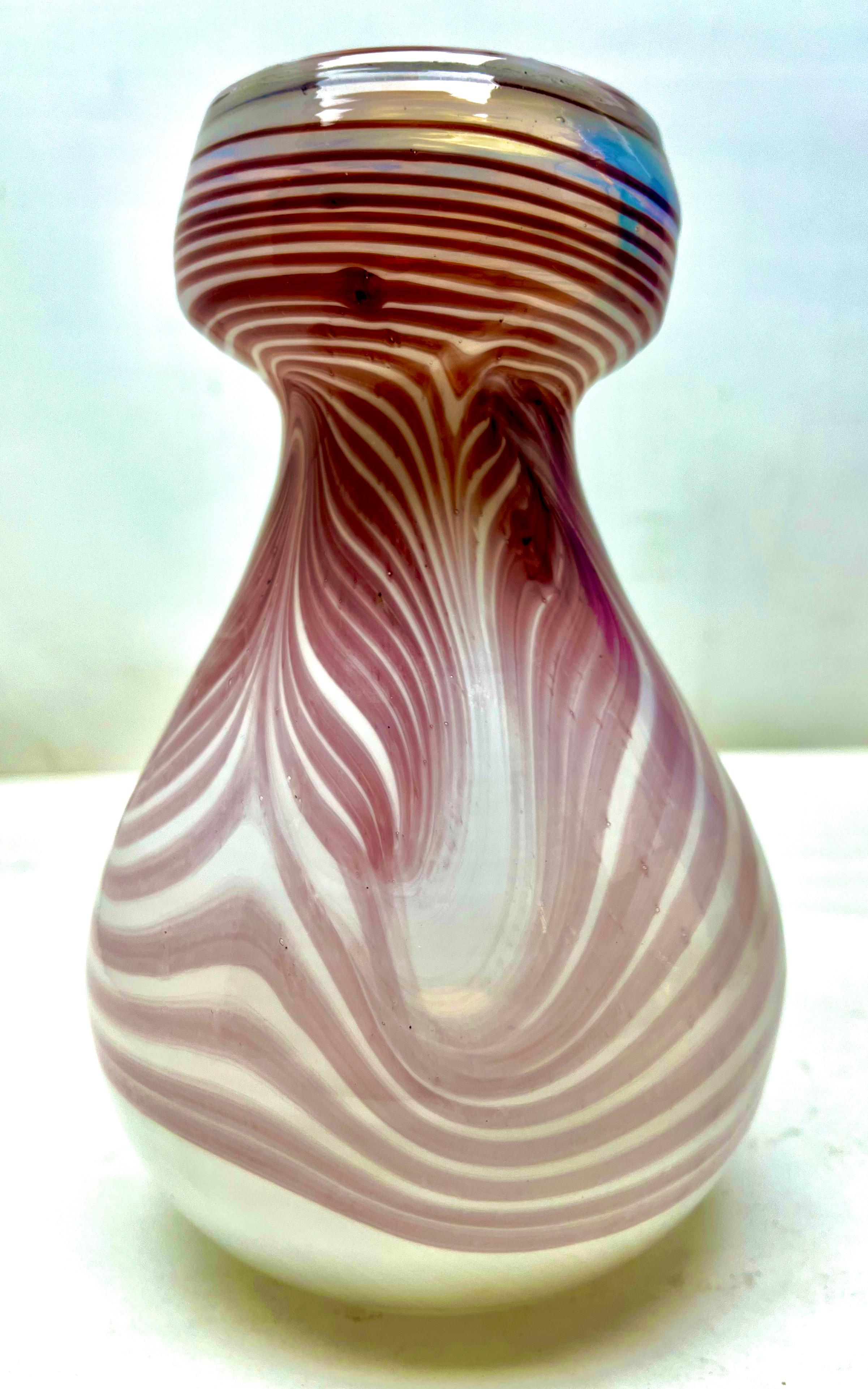 erwin eisch glass vase