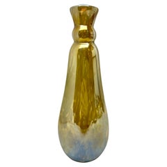 Kollektion Erwin Eisch, Vintage-Vase, dickwandig, schwer, Kunstglas