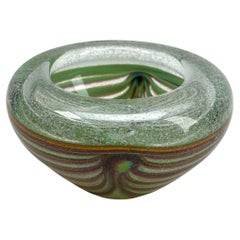 Erwin Eisch Frauenau glassworks Studio Bubble glass Bowl