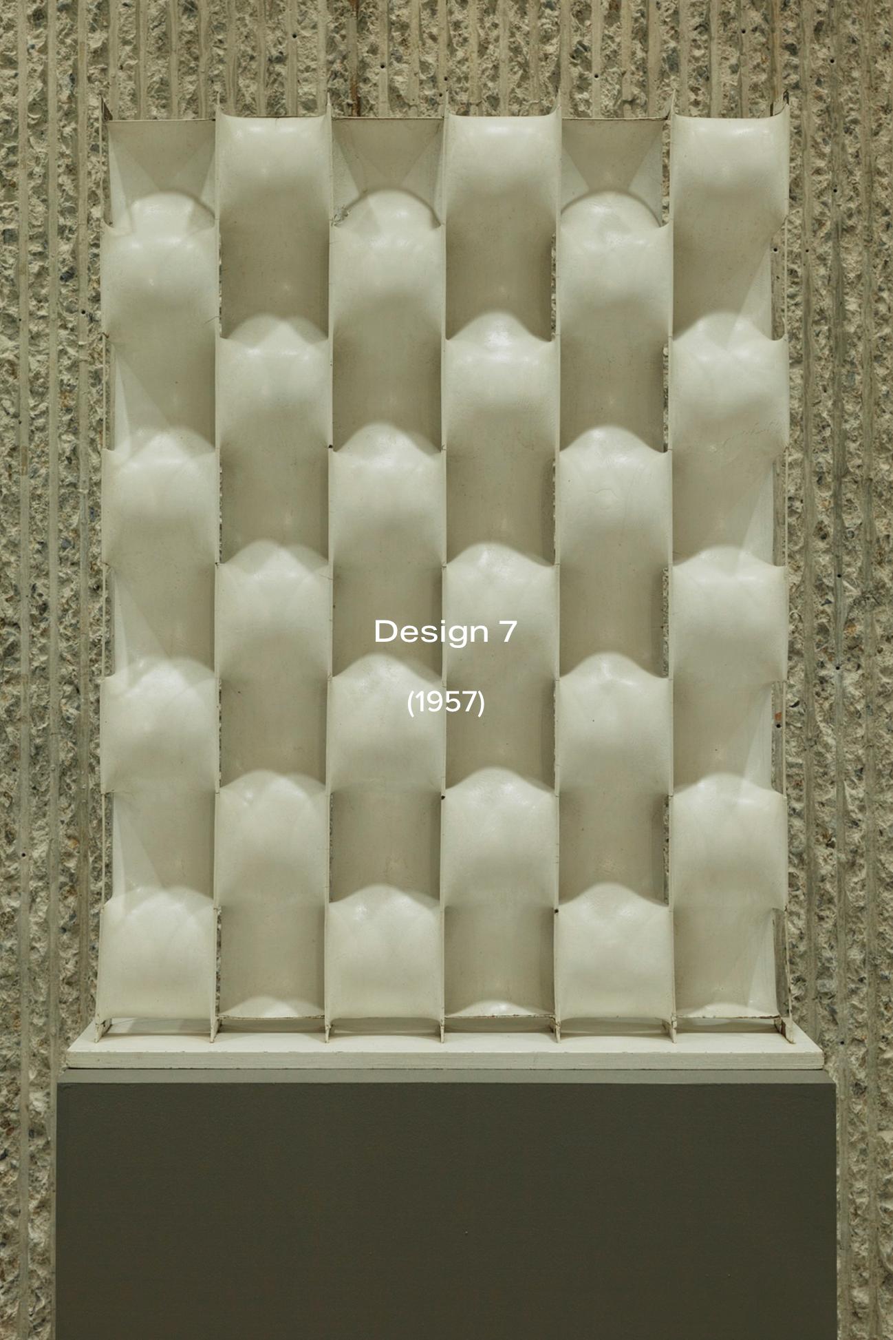 Maquette del design n. 7 di Erwin Hauer in vendita 12