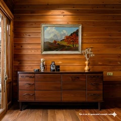 Erwin Kettemann Landscape in the Tyrolean Alps, Oil on Canvas ca. 1930