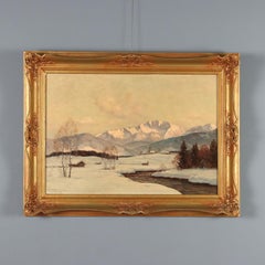 Winterlandschaft erste Hälfte des 20. Jahrhunderts