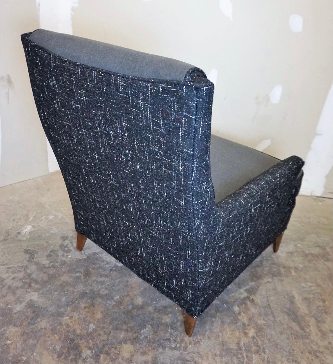 Erwin Lambeth Club Chair Newly Upholstered For Sale 3