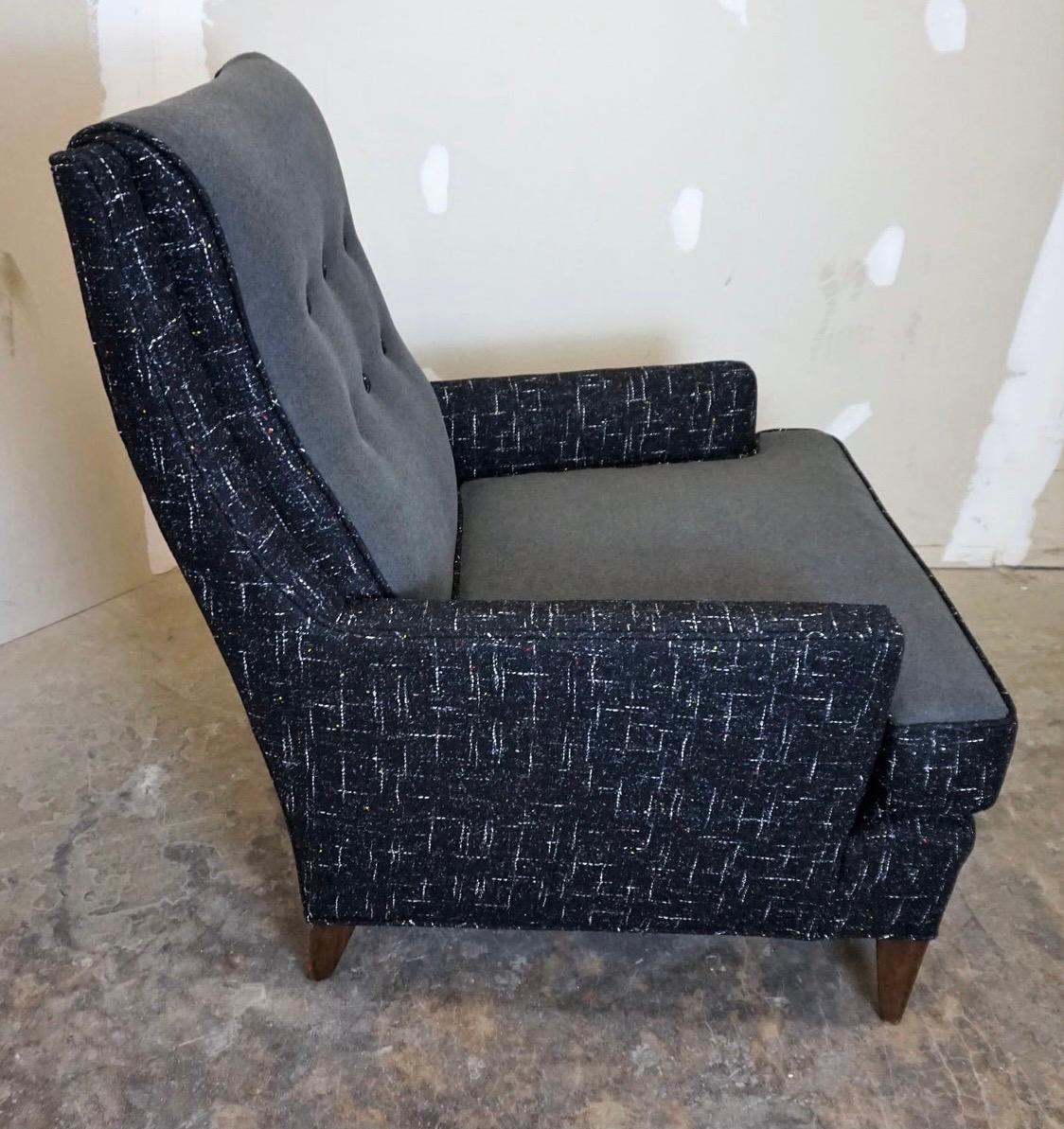 Erwin Lambeth Club Chair Newly Upholstered For Sale 4