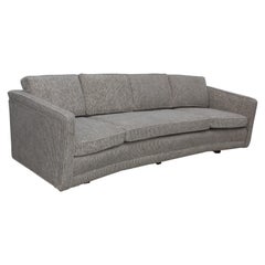 Erwin Lambeth Maßgefertigtes modernes geschwungenes Sofa aus den 1960er Jahren