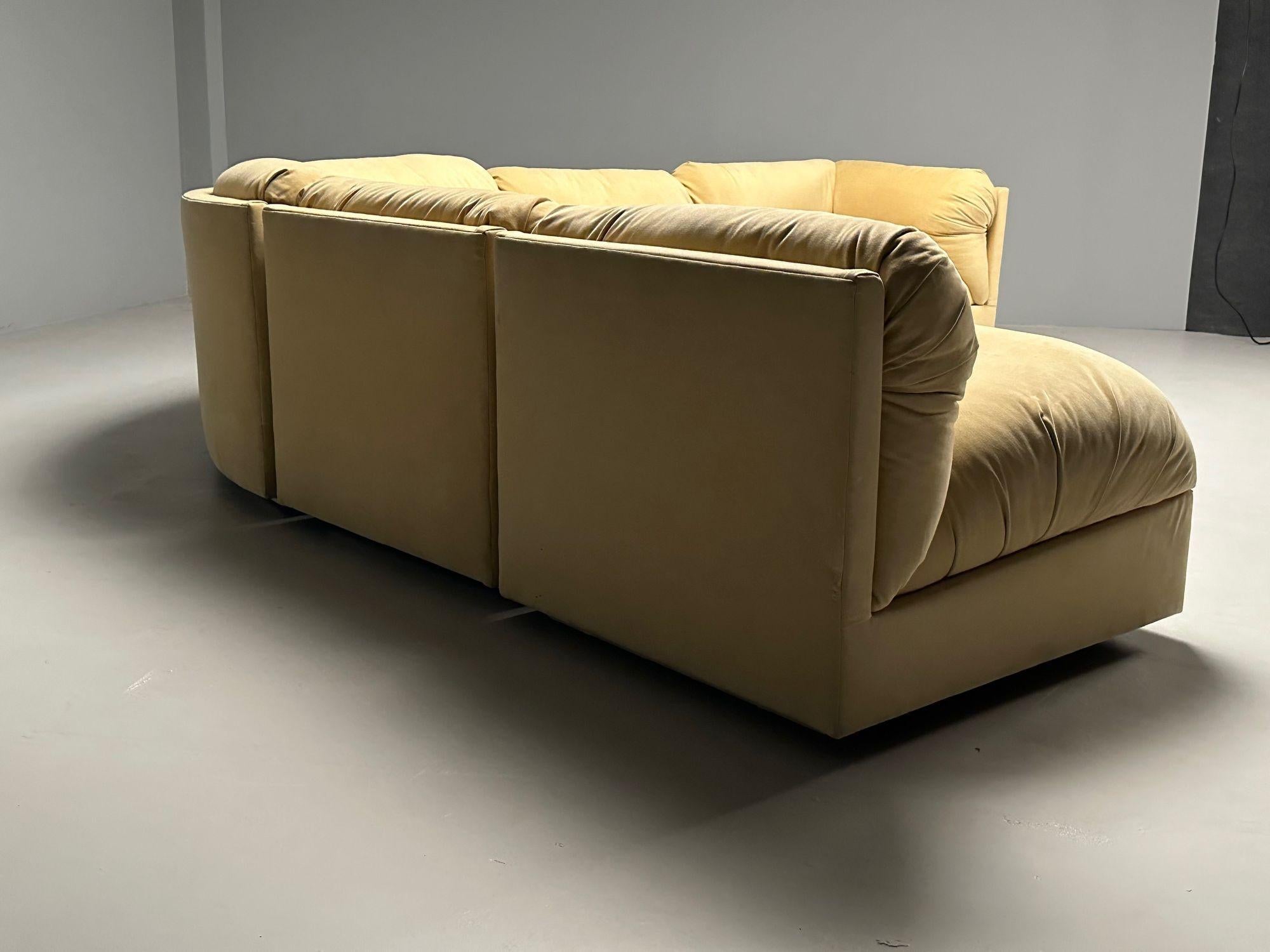 Erwin-Lambeth, Mid-Century Modern, Large Modular Sectional Sofa, Re-upholstery 4