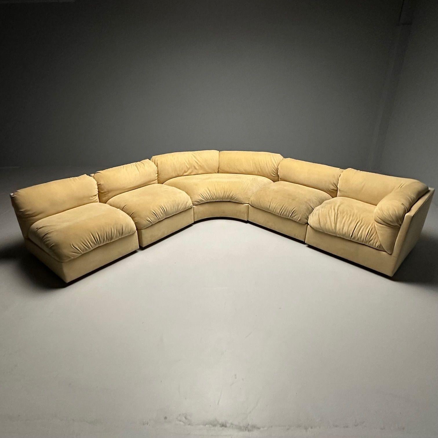 Erwin-Lambeth, Mid-Century Modern, Large Modular Sectional Sofa, Re-upholstery 3