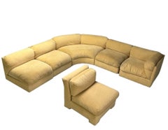 Erwin-Lambeth, Mid-Century Modern, Large Modular Sectional Sofa, Re-upholstery