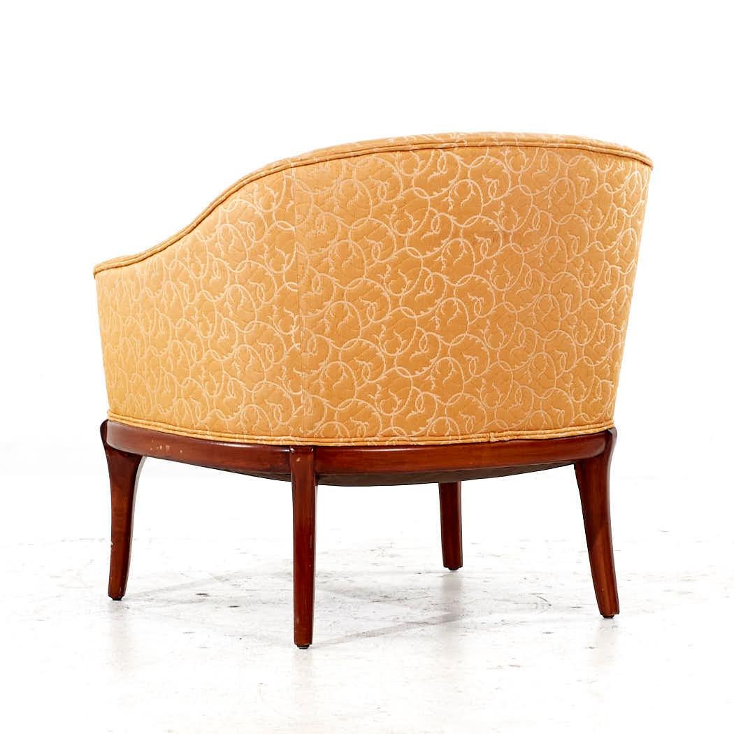 Erwin Lambeth Mid Century Walnut Lounge Chairs - Pair For Sale 2