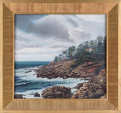 Vintage "Monterey Coast", California Landscape 1938