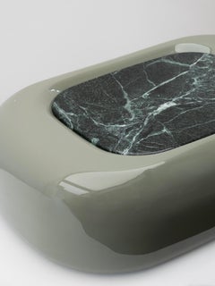 Erwin Maxi Verde Alpi Coffee Tables, Contemporary Design, Made in Italy