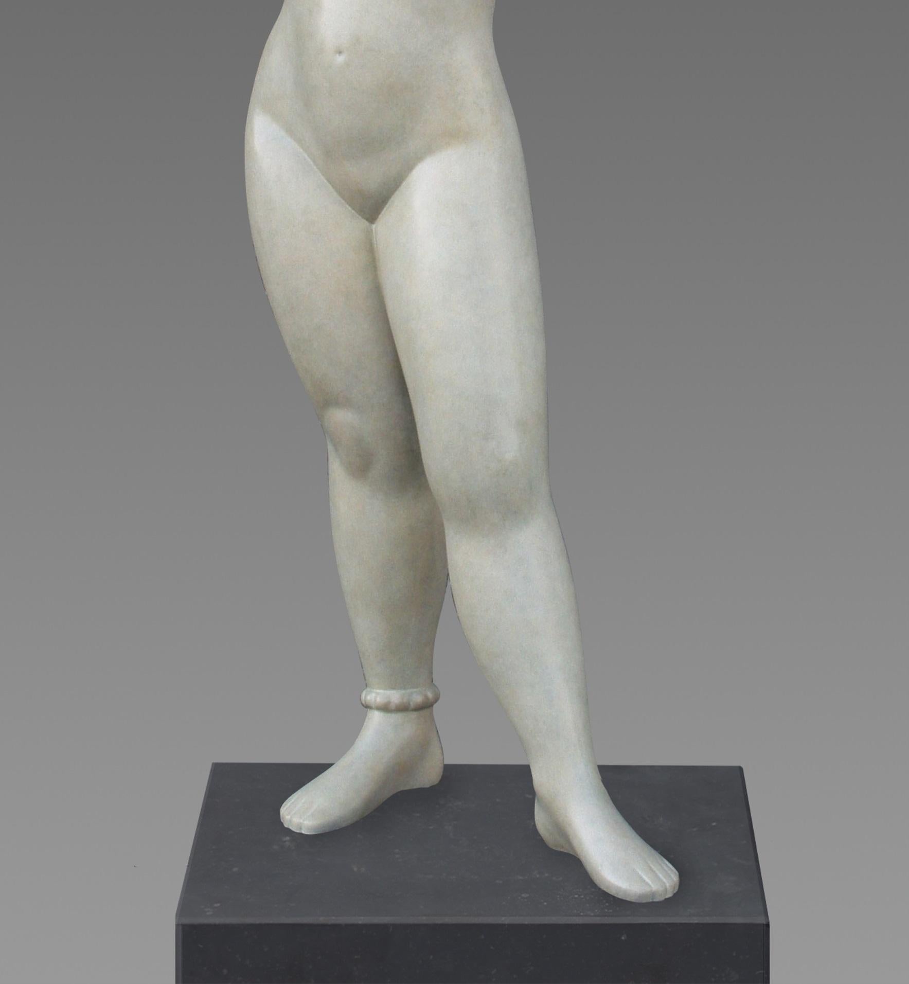 Eva Bronze-Skulptur weibliche Aktfigur, zeitgenössisch  (Zeitgenössisch), Sculpture, von Erwin Meijer
