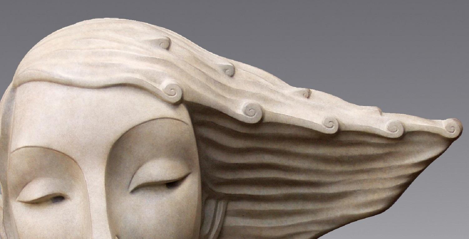 sculpted head
