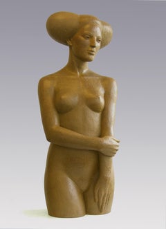Uma Lady Bronze Sculpture Contemporary Lady Nude Female Woman Contemporary