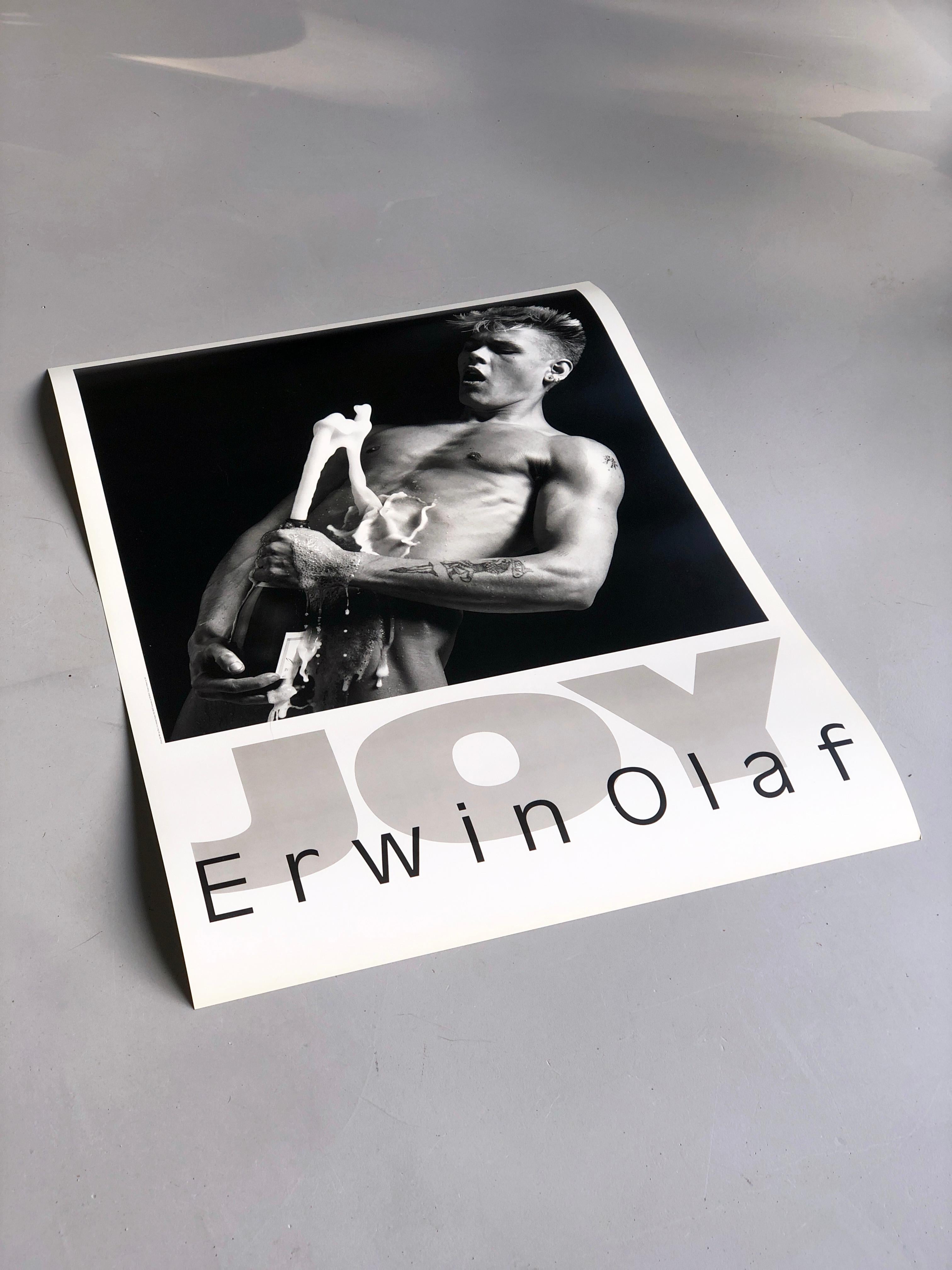 Erwin Olaf - JOY (Marc) 1985 Official exhibition Poster  For Sale 3