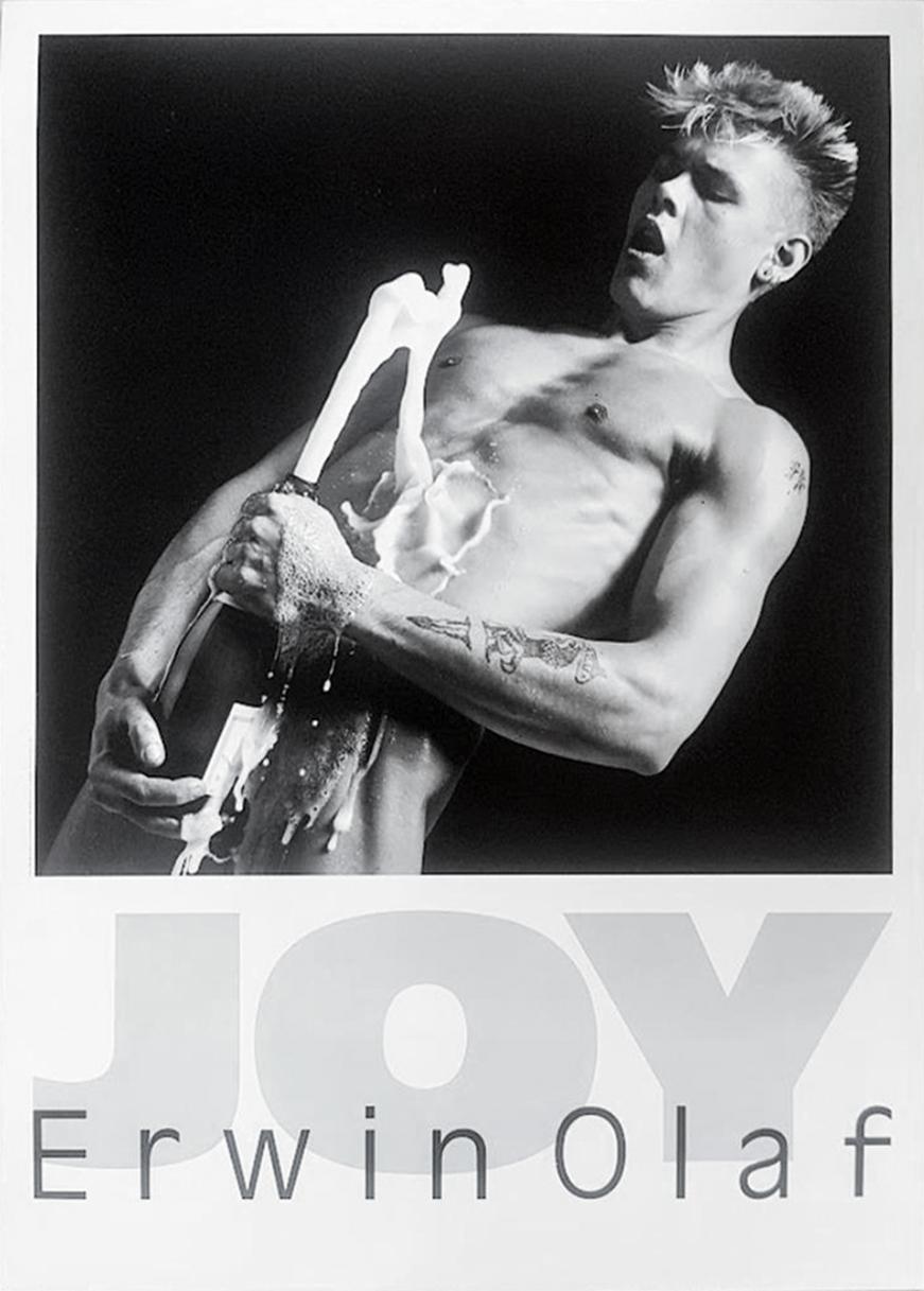 Erwin Olaf - JOY (Marc) 1985 
From the 'Squares' series - Official exhibition Poster on thick art paper
Size 60x80 cm 
- Copyright Erwin Olaf 1985 / Joy (Marc) / Art Unlimited / Printed in Holland / no.234 -

Original Artist Proof photograph is in