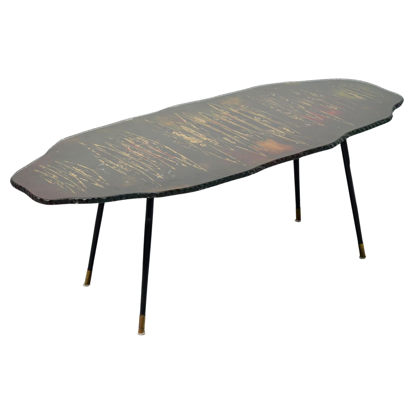 Erwin Walter Burger for Fontana Arte Coffee Table