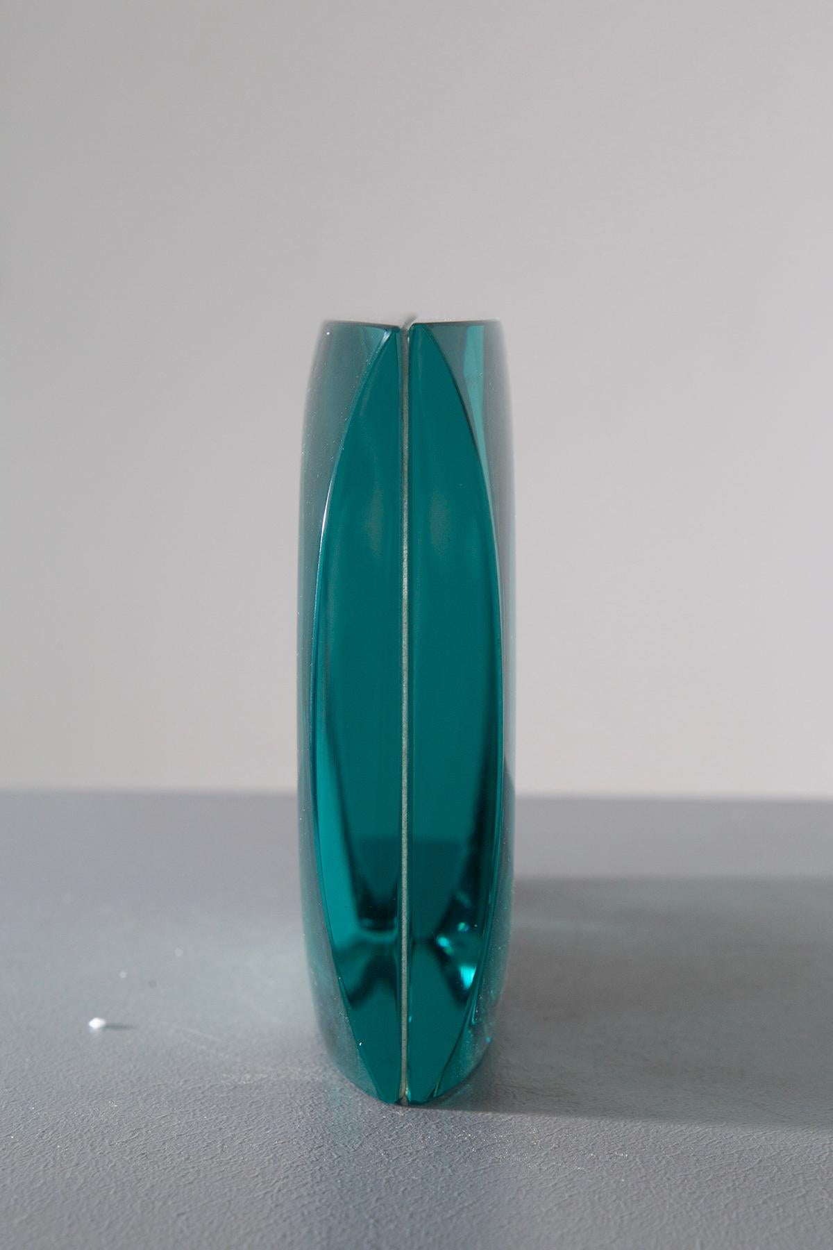 Erwin Walter Burger for FONTANA ARTE crystal photo holder In condizioni buone in vendita a Milano, IT