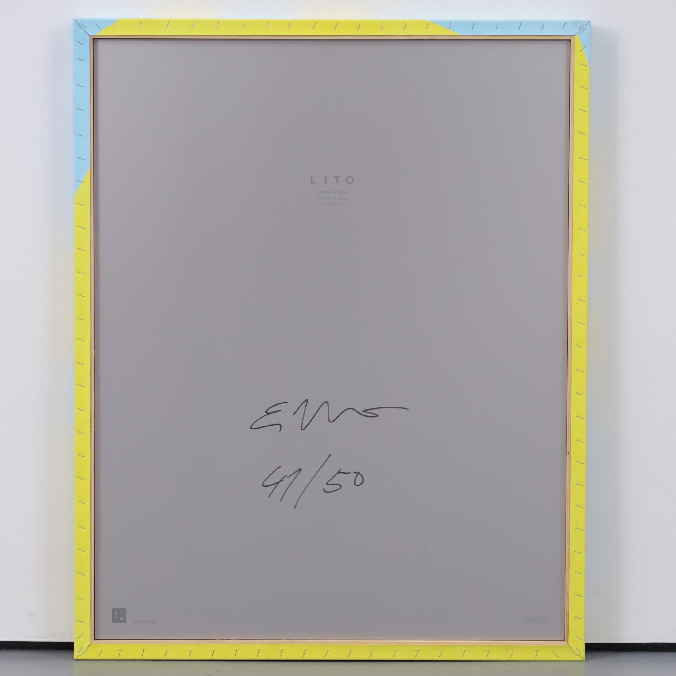 4 Erwin Wurm LITO Hi-Rnd Prints For Sale 13