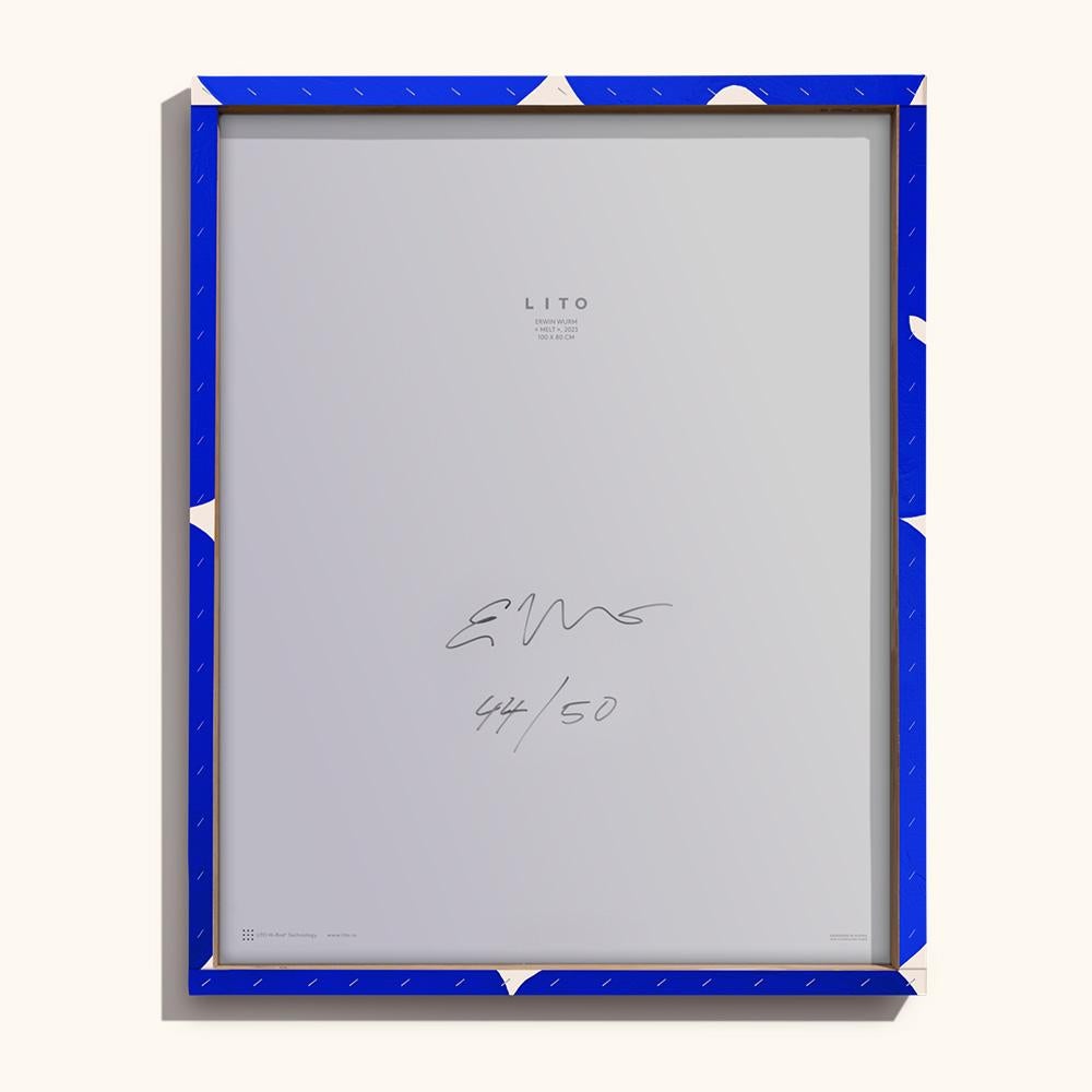 Derretir, de Erwin Wurm, 2023, Esculturas planas, Ediciones limitadas sobre lienzo en venta 1