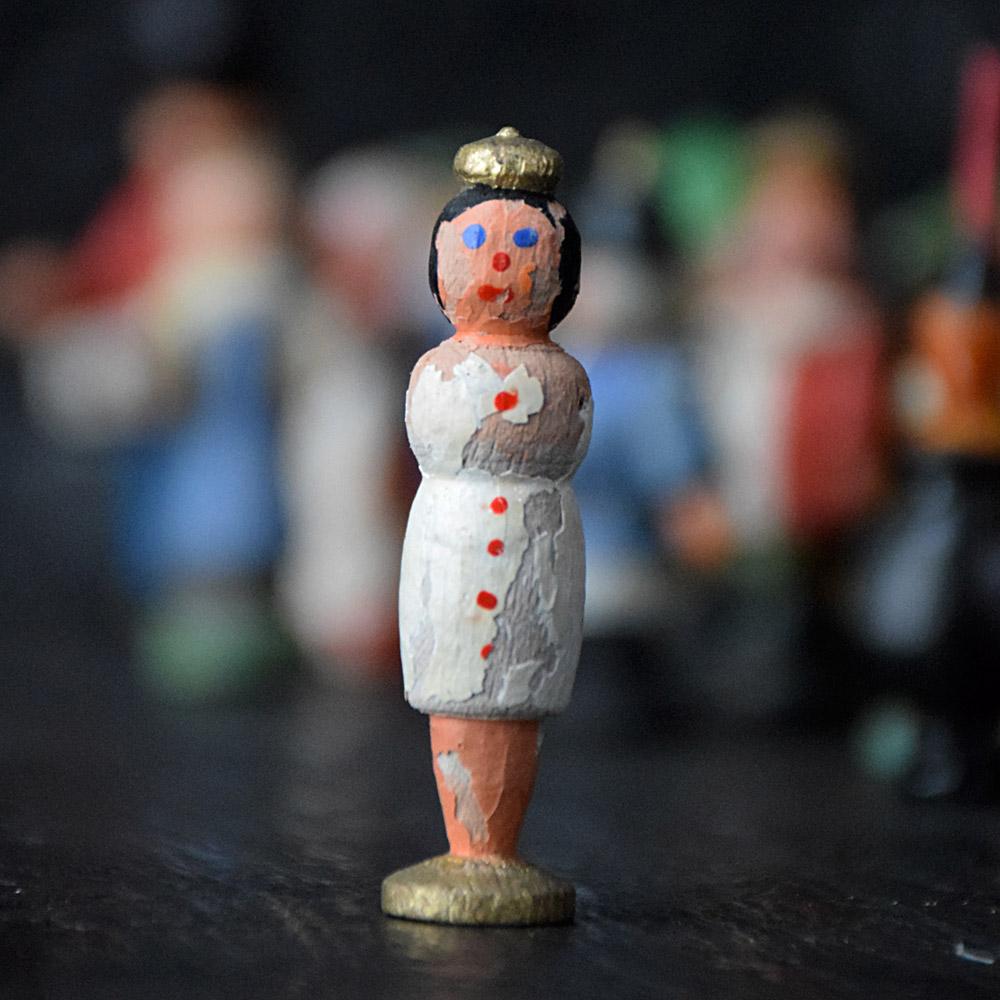 Pine Erzgebirge Toy Figures, circa 1930
