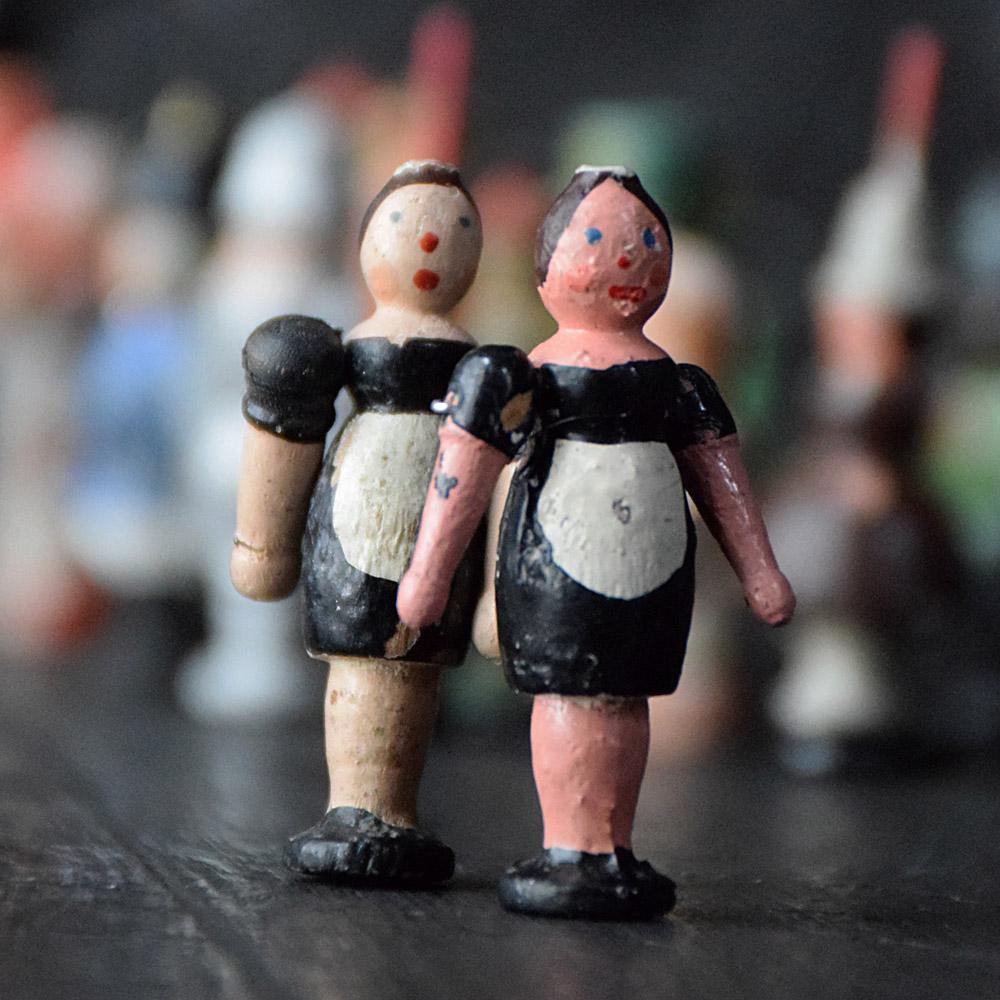 Folk Art Erzgebirge Toy Figures, circa 1930