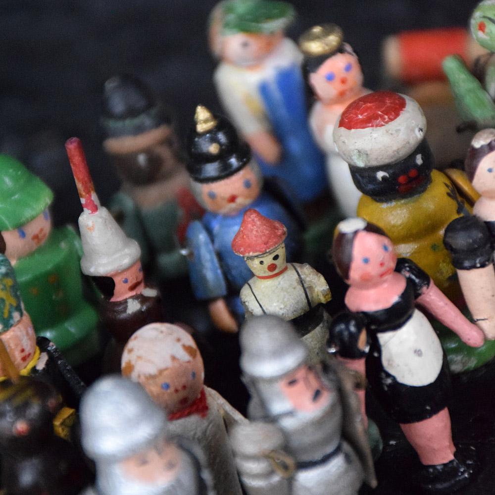 Erzgebirge Toy Figures, circa 1930 In Fair Condition In London, GB