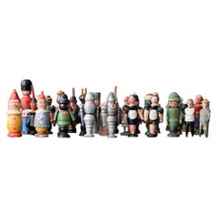 Erzgebirge Toy Figures, circa 1930