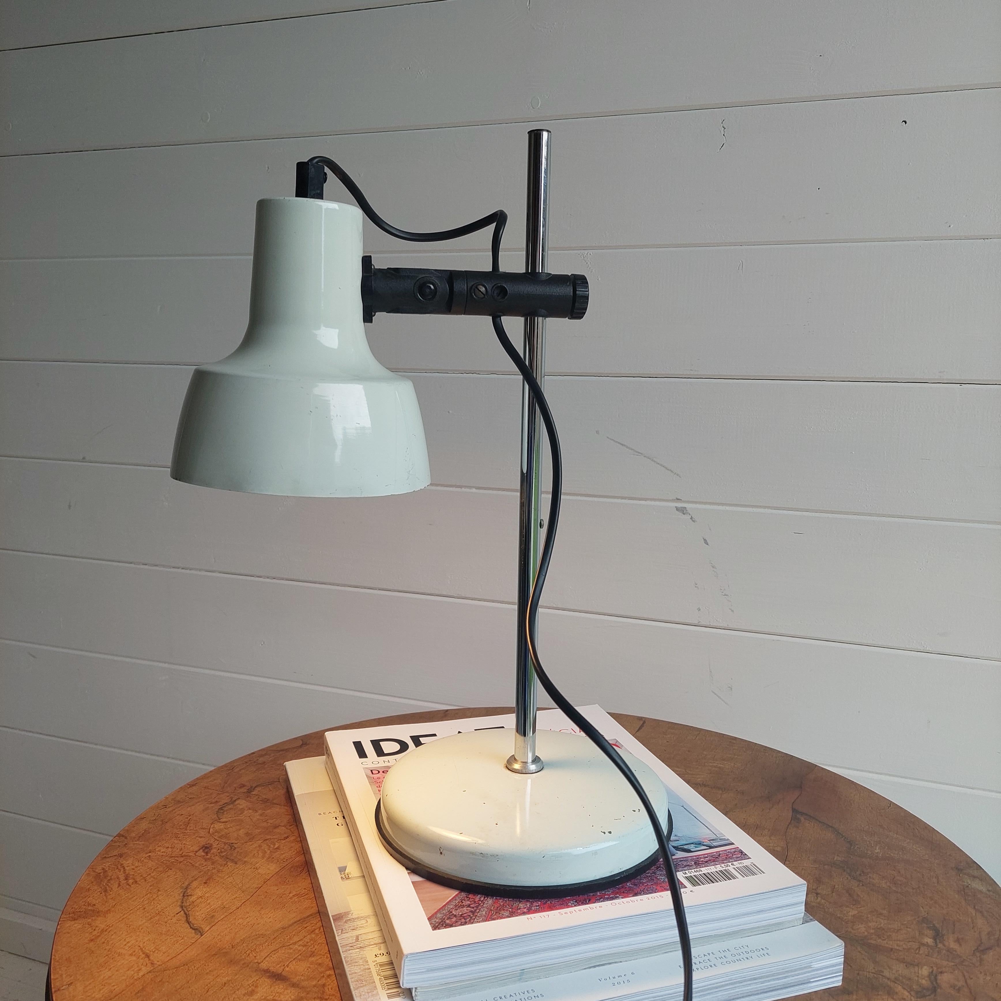 Mid-Century Modern ES HORN Typ.461 Table desk Lamp Danish Modern Lyfa Fog Morup Panton 70/80s