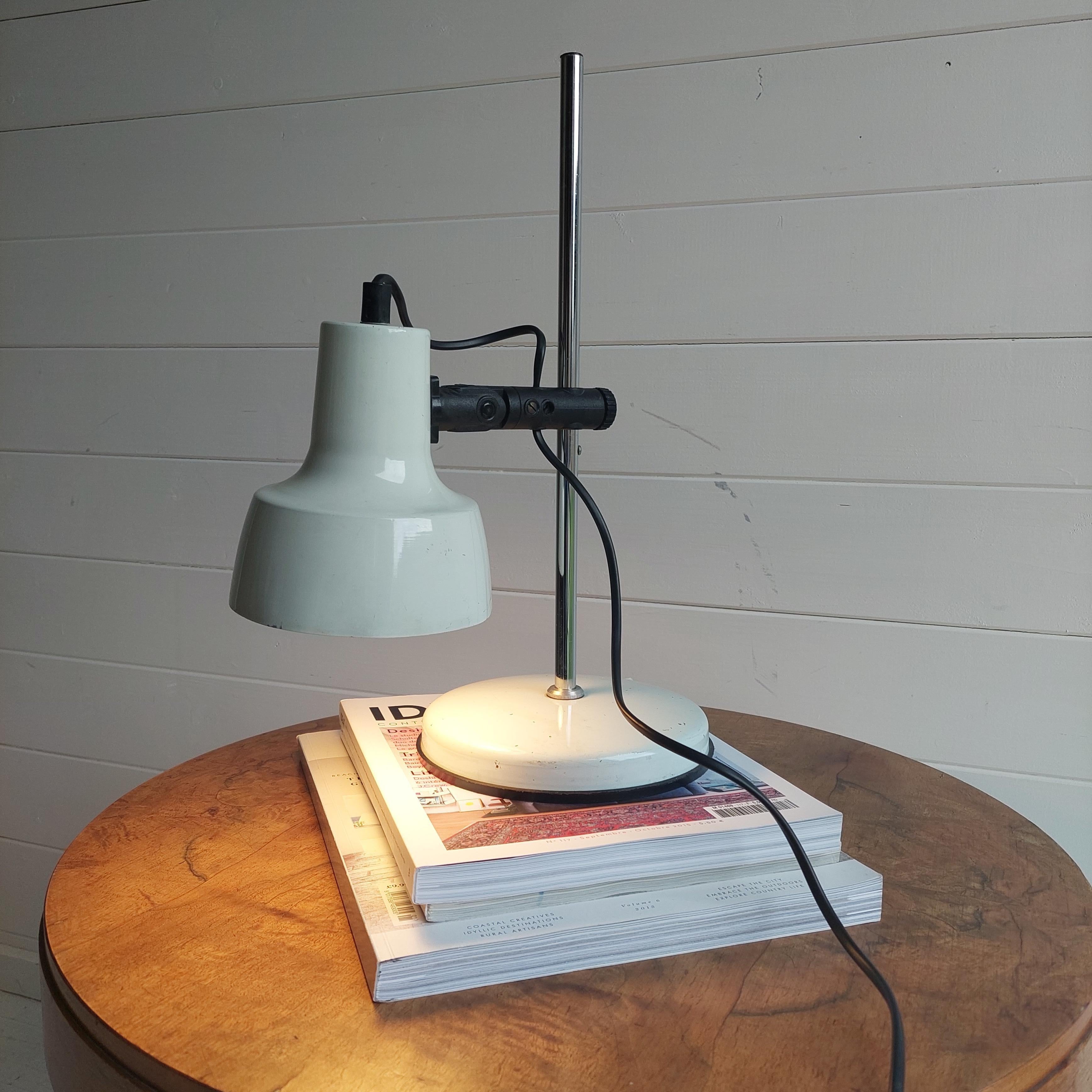 20th Century ES HORN Typ.461 Table desk Lamp Danish Modern Lyfa Fog Morup Panton 70/80s