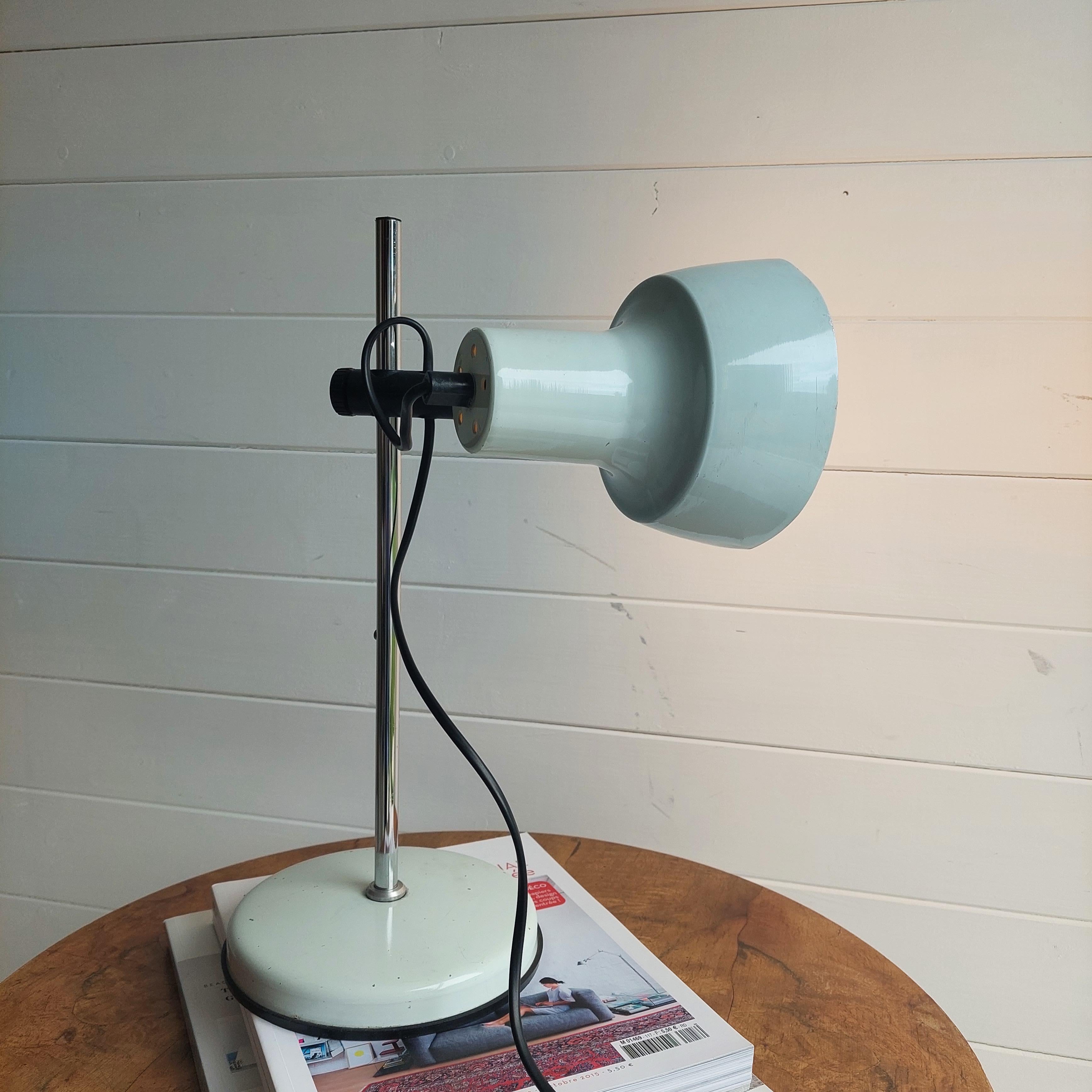 ES HORN Typ.461 Table desk Lamp Danish Modern Lyfa Fog Morup Panton 70/80s 2