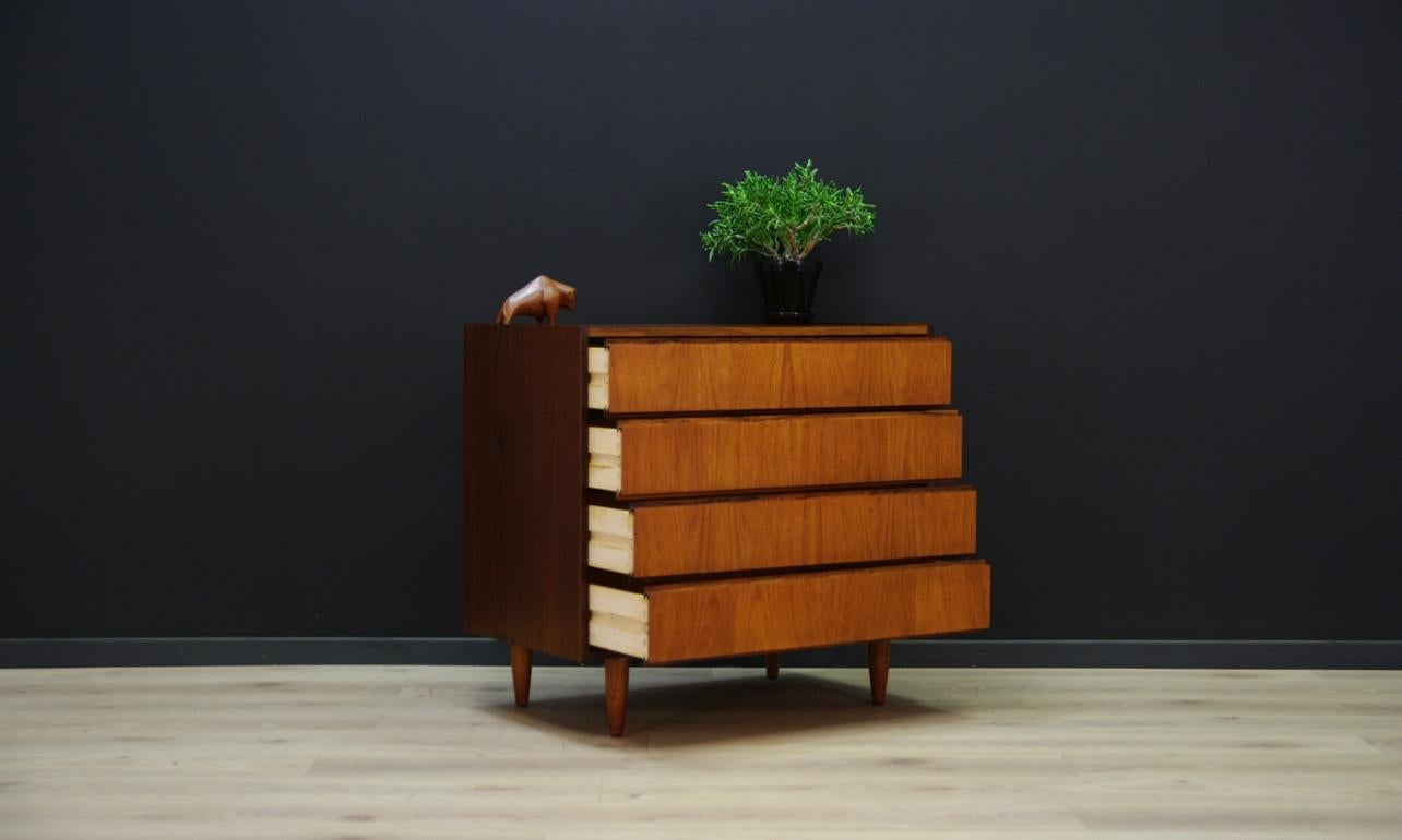 Es Mobler Chest of Drawers Rosewood Danish Design In Good Condition In Szczecin, Zachodniopomorskie