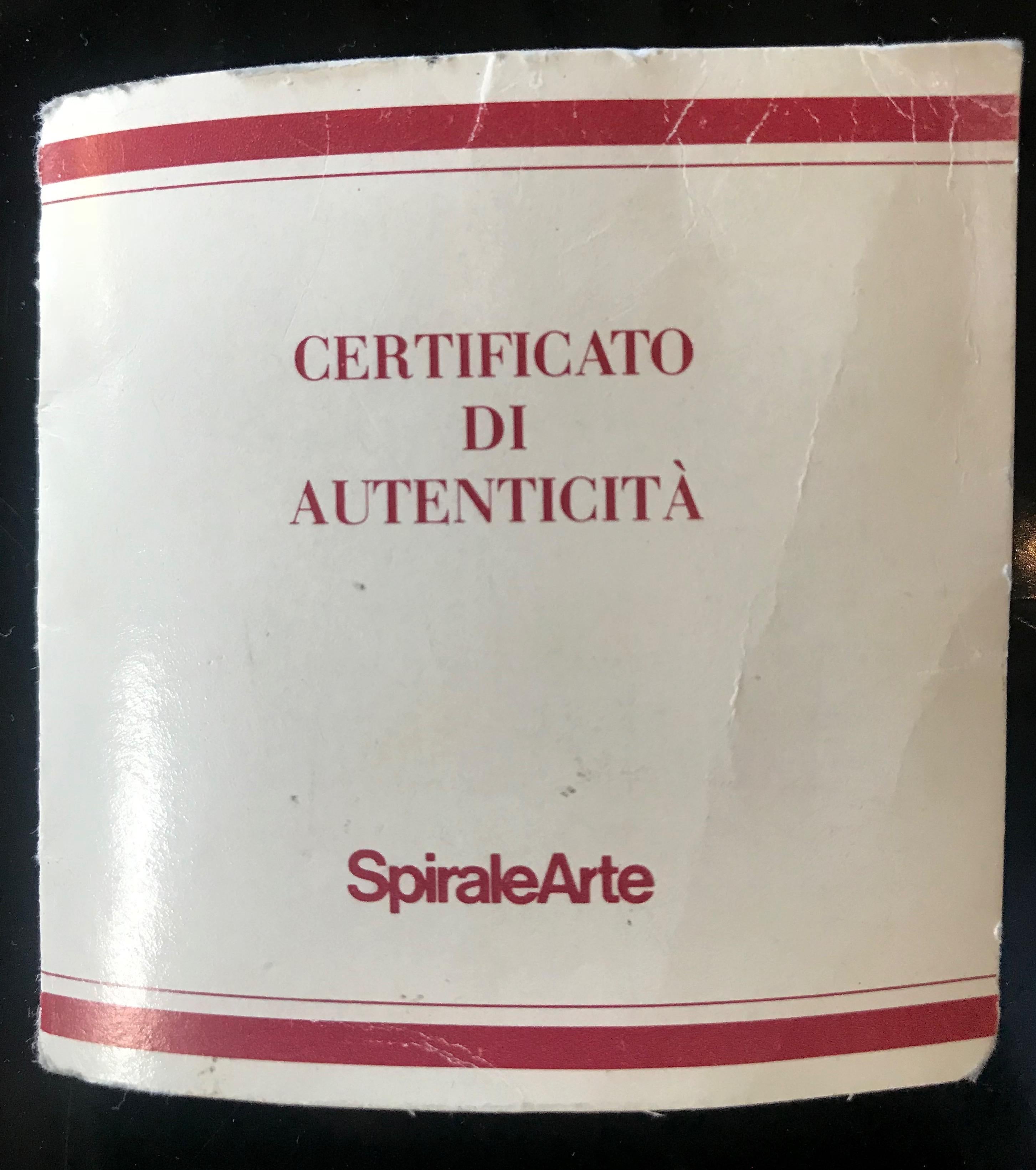 Esa Fedrigolli Bronze AIRONE Italian Vase, 1980 1