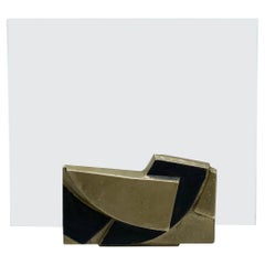 Esa Fedrigolli Bronze Photo Frame, Italy, 1970s