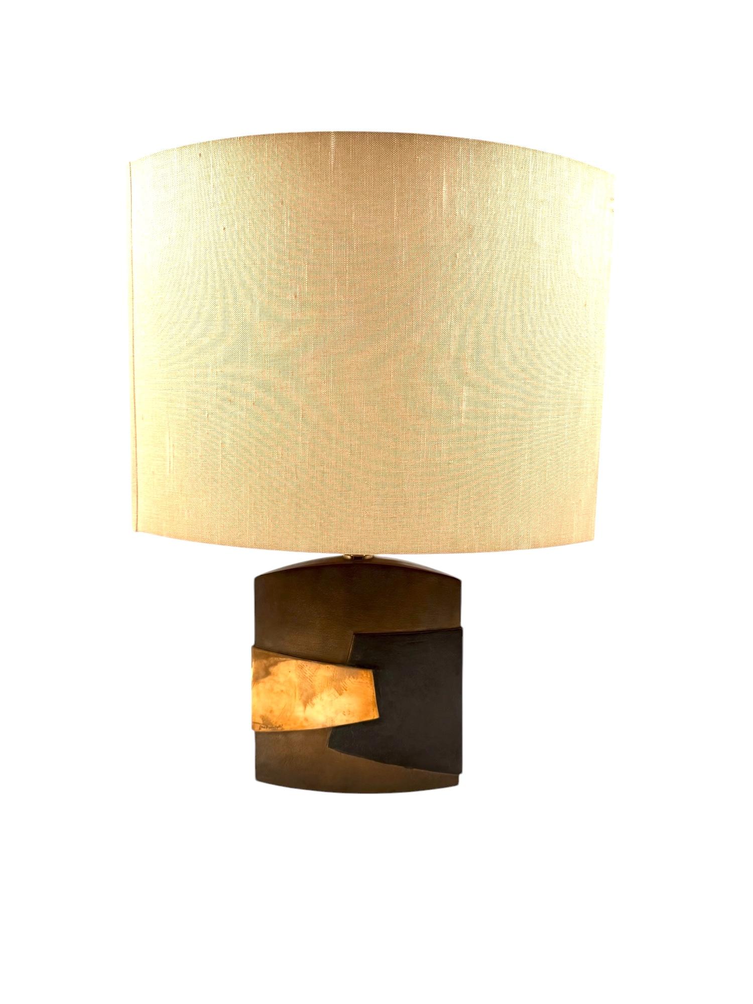 Esa Fedrigolli, Hollywood Regency table lamp, Italy 1970s For Sale 5