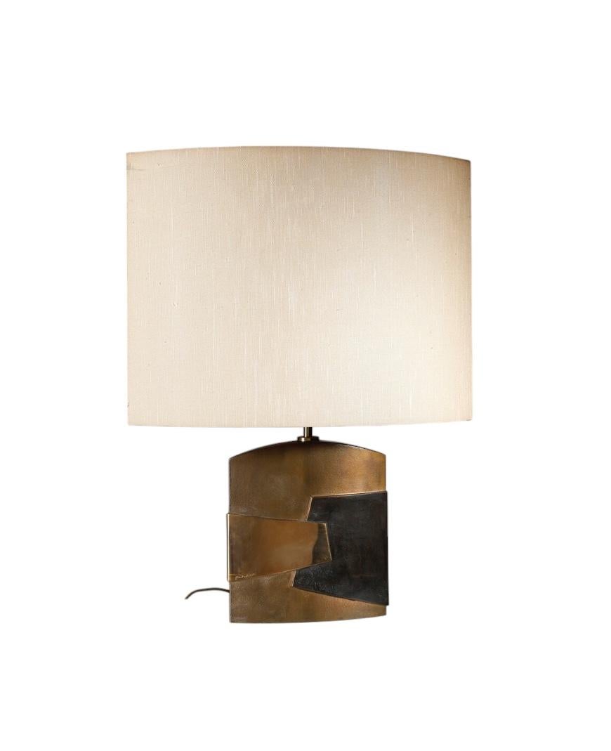 Esa Fedrigolli, Hollywood Regency table lamp, Italy 1970s For Sale 9